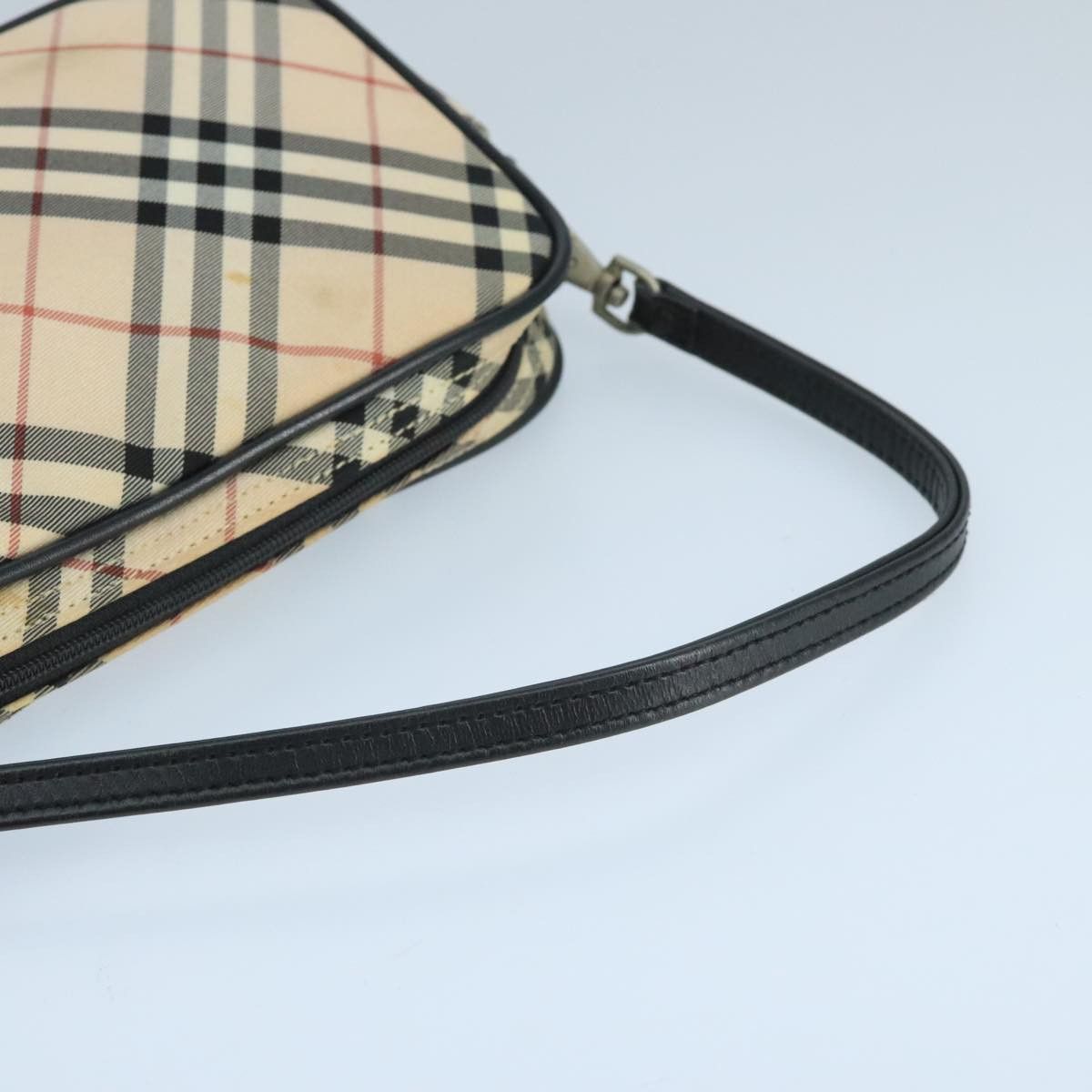Burberry Nova Check Beige Synthetic Handbag (Pre-Owned) Size ONE SIZE - 5 Thumbnail