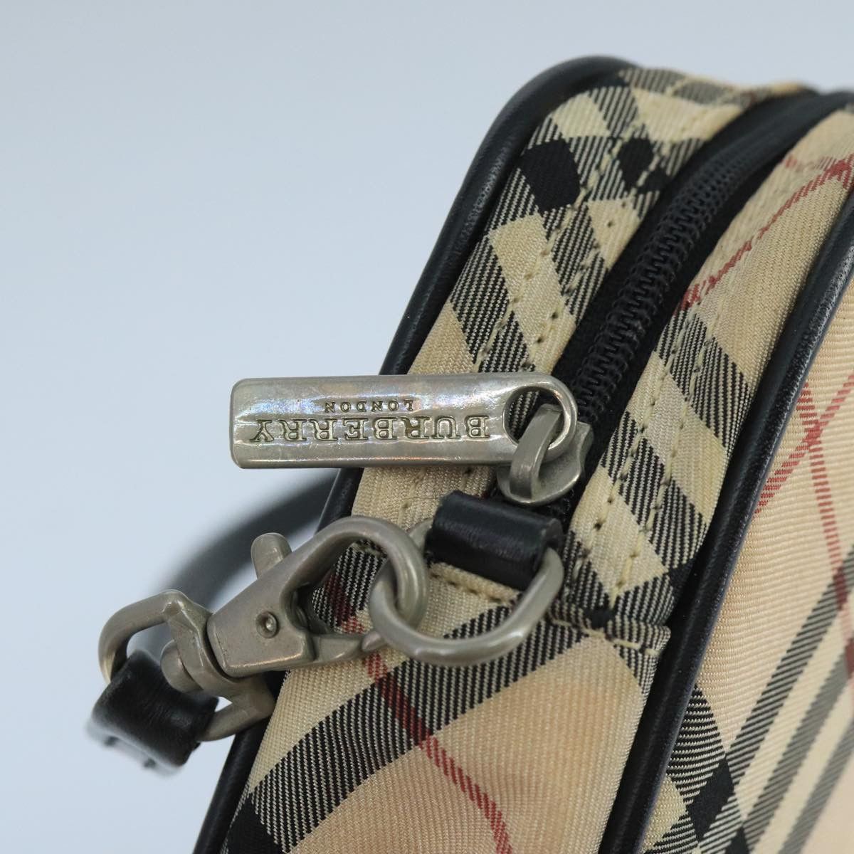 Burberry Nova Check Beige Synthetic Handbag (Pre-Owned) Size ONE SIZE - 11 Thumbnail