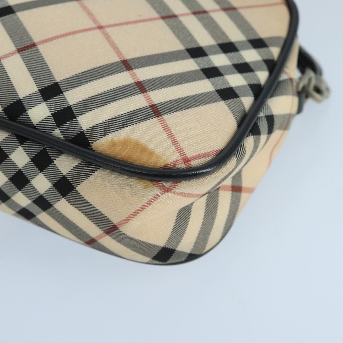 Burberry Nova Check Beige Synthetic Handbag (Pre-Owned) Size ONE SIZE - 10 Thumbnail