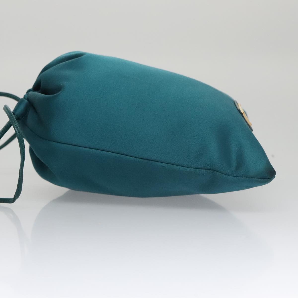 Prada Blue Silk Clutch Bag (Pre-Owned) Size ONE SIZE - 4 Thumbnail