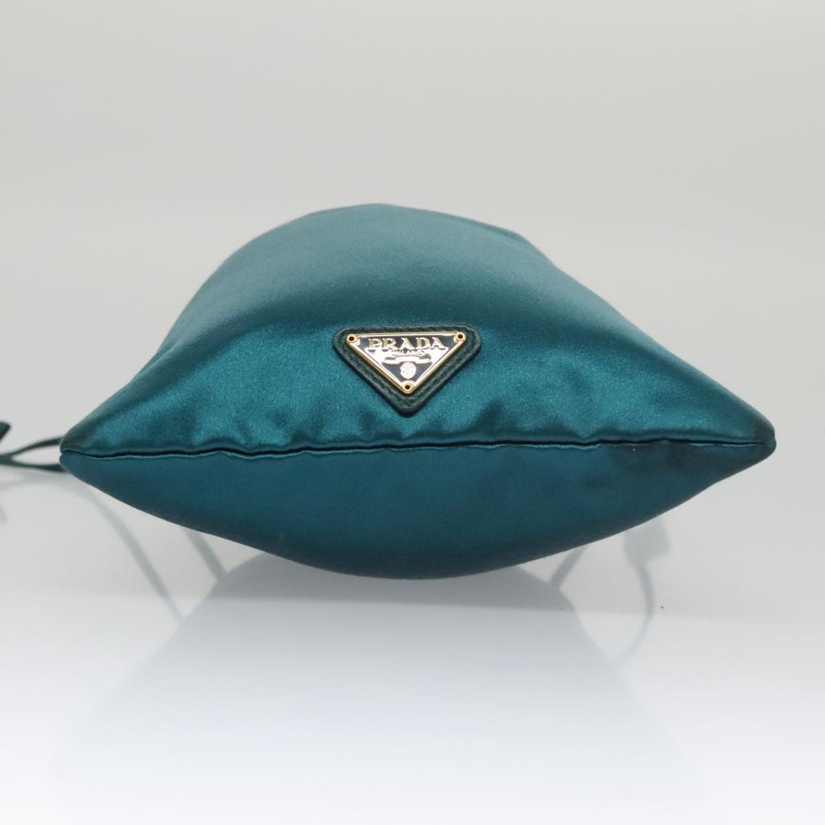Prada Blue Silk Clutch Bag (Pre-Owned) Size ONE SIZE - 15 Thumbnail
