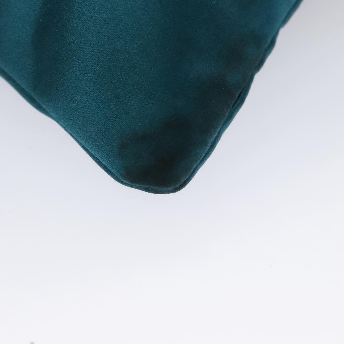 Prada Blue Silk Clutch Bag (Pre-Owned) Size ONE SIZE - 7 Thumbnail