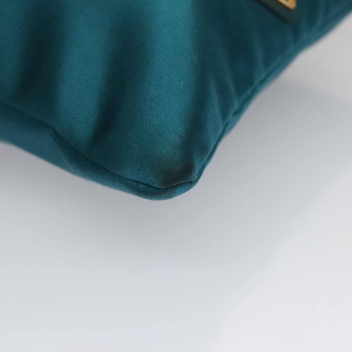 Prada Blue Silk Clutch Bag (Pre-Owned) Size ONE SIZE - 5 Thumbnail