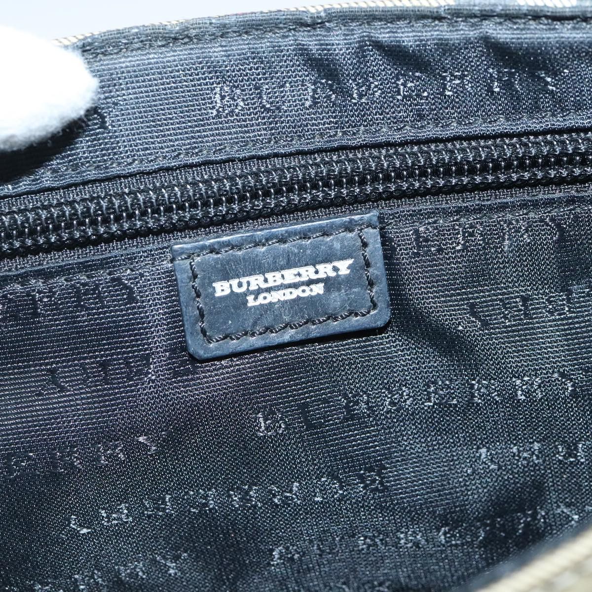 Burberry Nova Check Beige Canvas Shoulder Bag (Pre-Owned) Size ONE SIZE - 13 Thumbnail