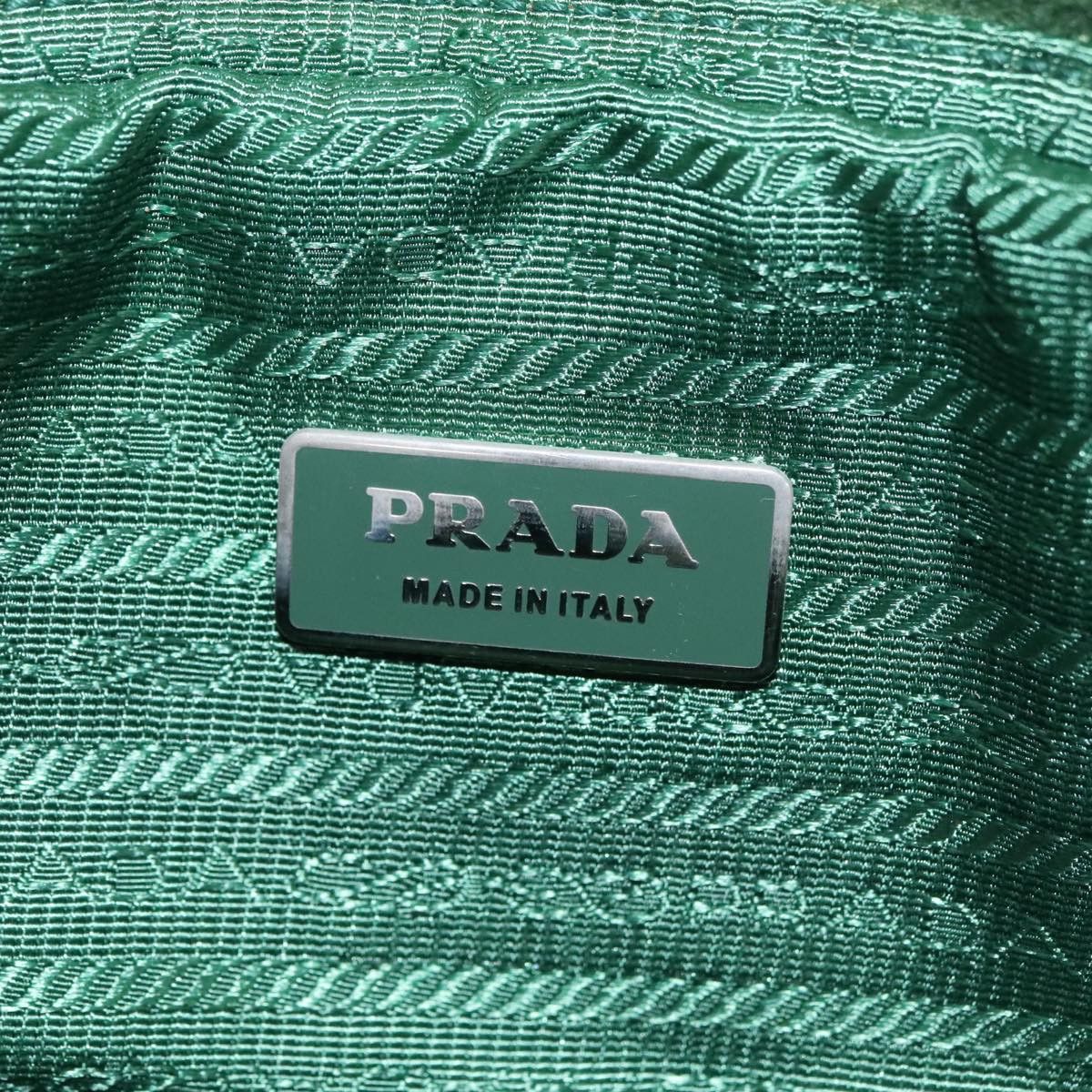 Prada Re-Nylon Green Synthetic Shoulder Bag (Pre-Owned) Size ONE SIZE - 15 Thumbnail