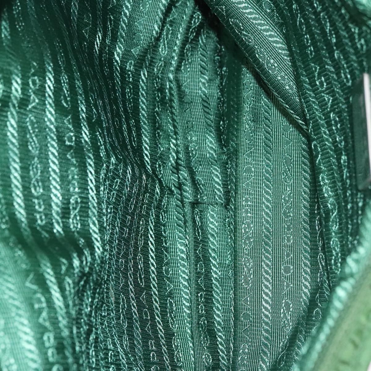 Prada Re-Nylon Green Synthetic Shoulder Bag (Pre-Owned) Size ONE SIZE - 14 Thumbnail