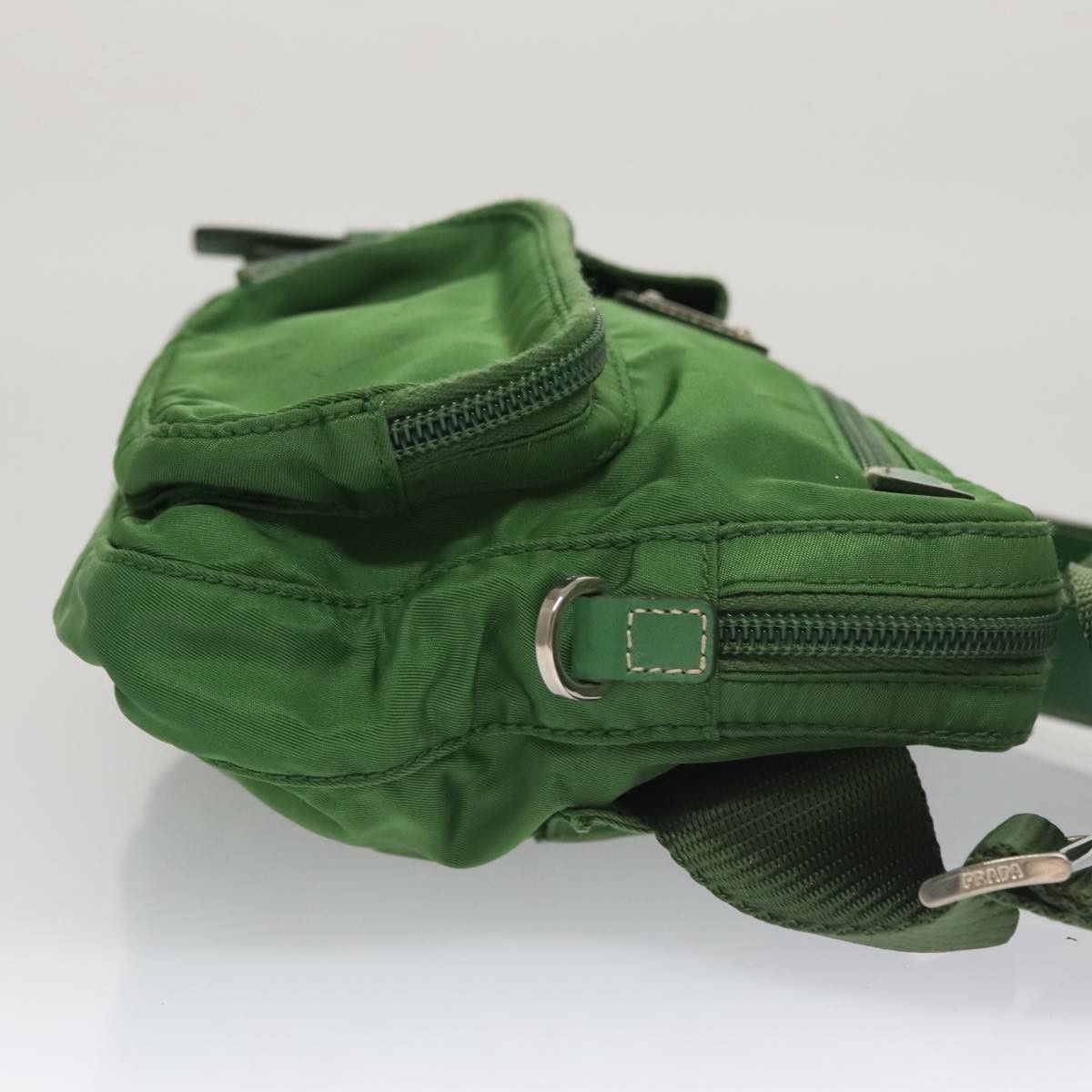 Prada Re-Nylon Green Synthetic Shoulder Bag (Pre-Owned) Size ONE SIZE - 3 Thumbnail