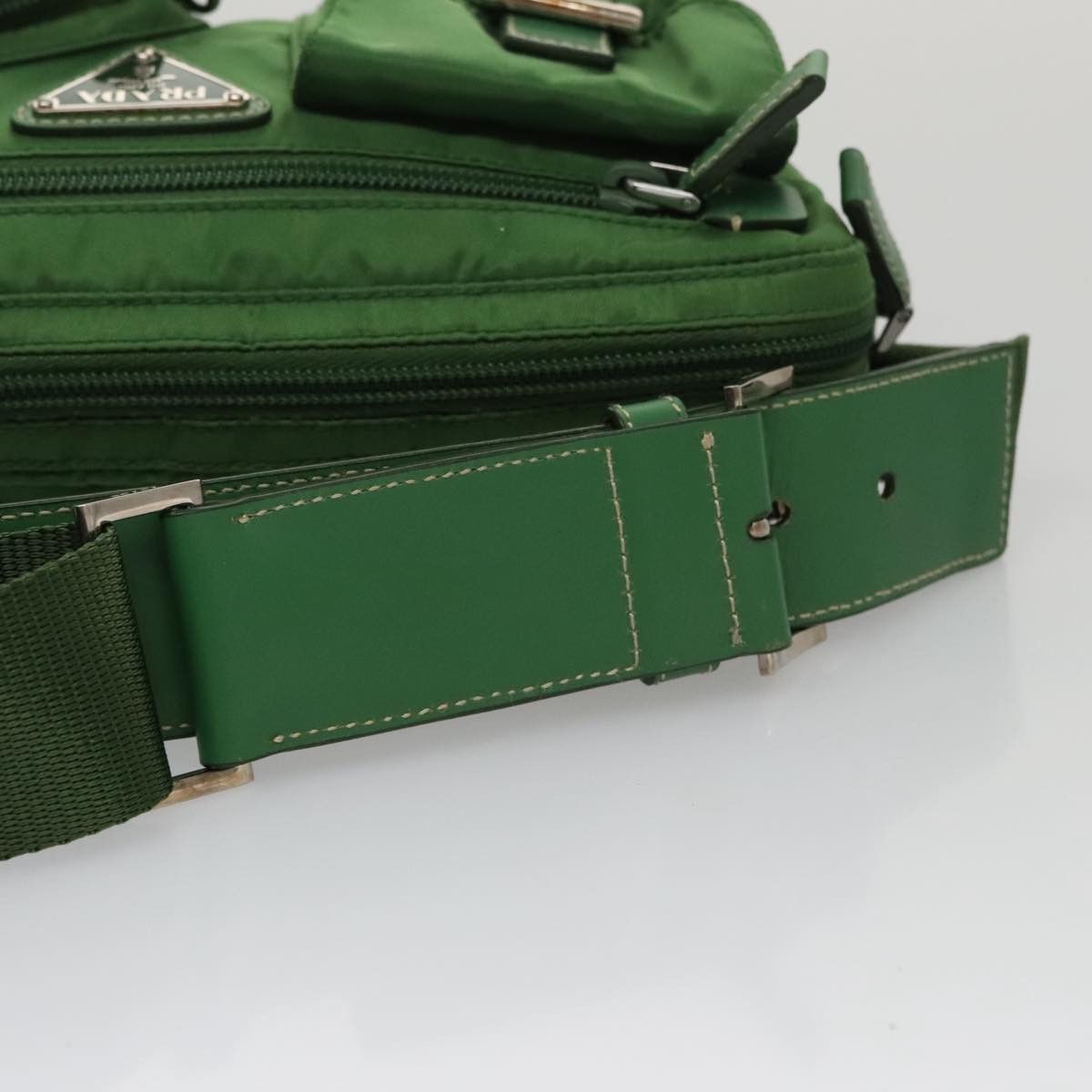 Prada Re-Nylon Green Synthetic Shoulder Bag (Pre-Owned) Size ONE SIZE - 5 Thumbnail
