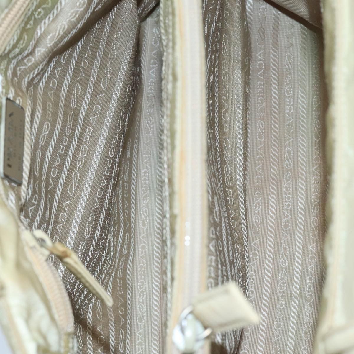 Prada Re-Nylon Beige Synthetic Tote Bag (Pre-Owned) Size ONE SIZE - 12 Thumbnail