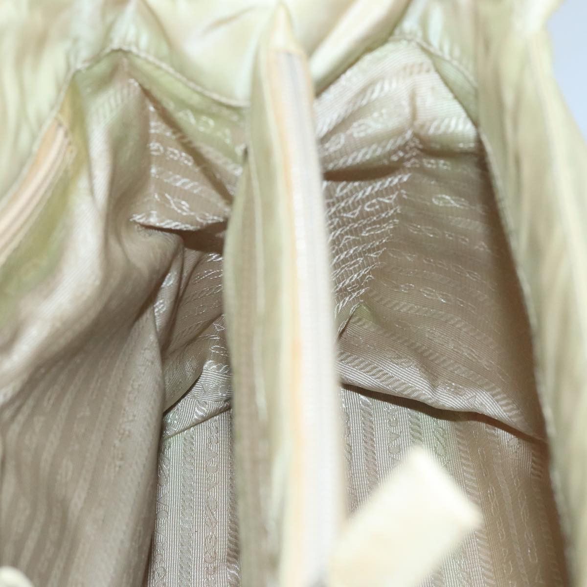 Prada Re-Nylon Beige Synthetic Tote Bag (Pre-Owned) Size ONE SIZE - 19 Thumbnail