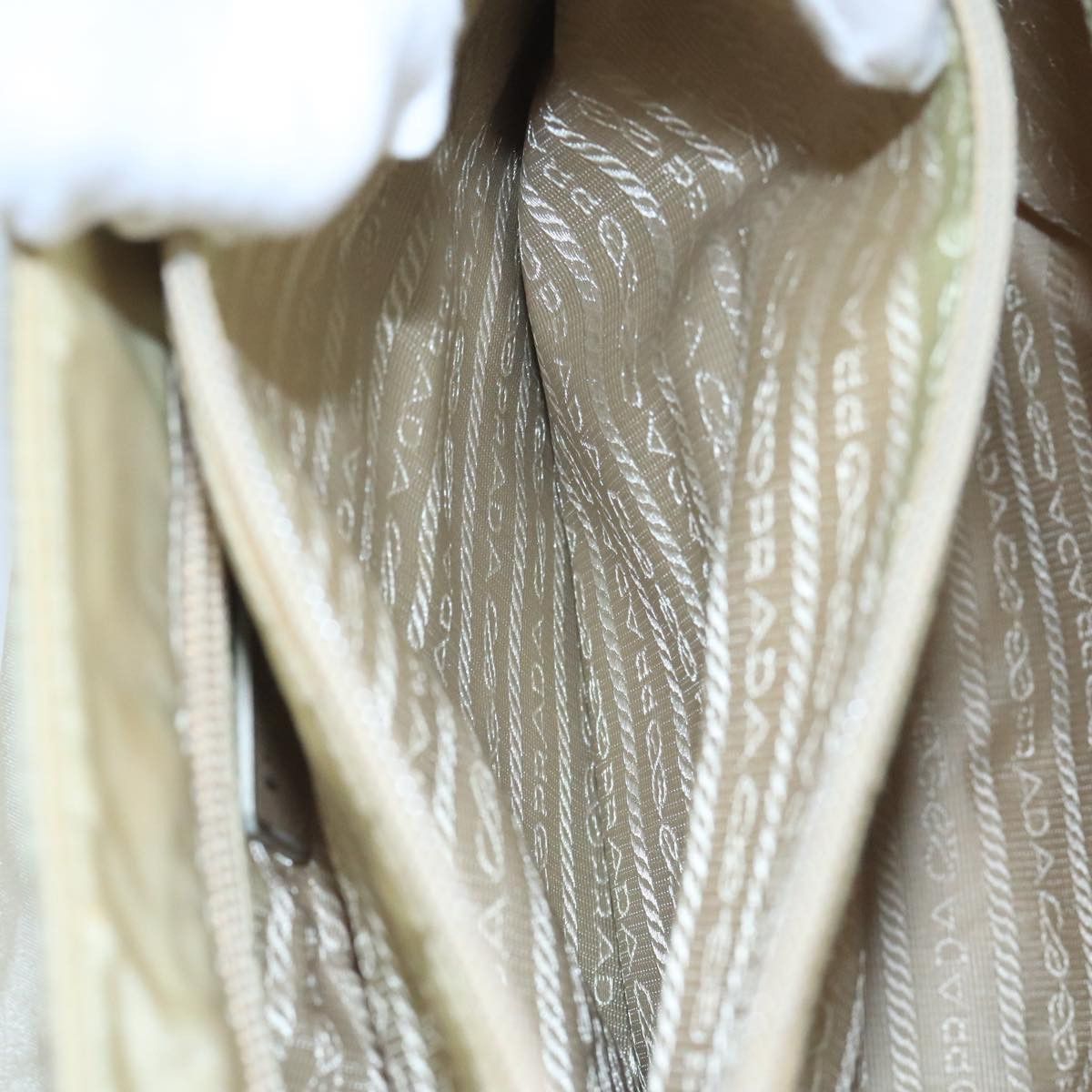 Prada Re-Nylon Beige Synthetic Tote Bag (Pre-Owned) Size ONE SIZE - 20 Thumbnail