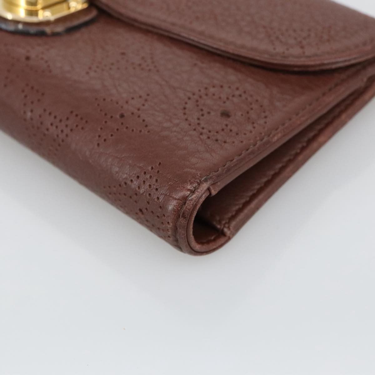 Louis Vuitton Portefeuille Amelia Brown Leather Wallet (Pre-Owned) Size ONE SIZE - 5 Thumbnail