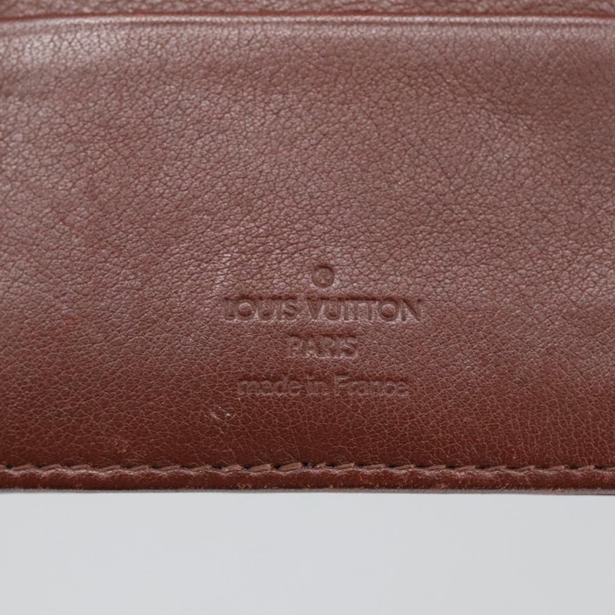 Louis Vuitton Portefeuille Amelia Brown Leather Wallet (Pre-Owned) Size ONE SIZE - 14 Thumbnail