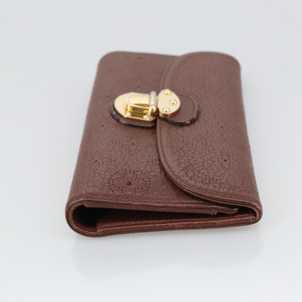 Louis Vuitton Portefeuille Amelia Brown Leather Wallet (Pre-Owned) Size ONE SIZE - 3 Thumbnail