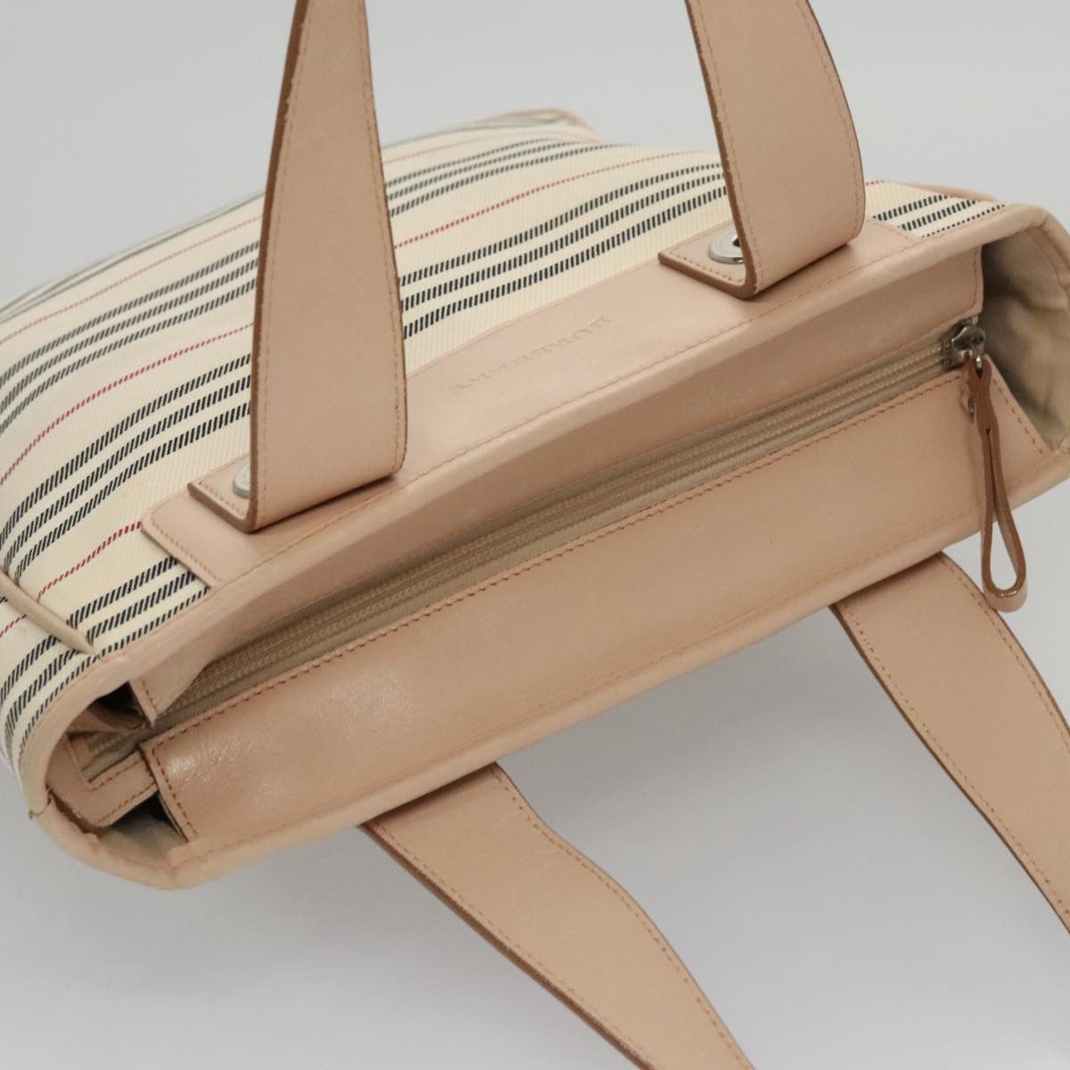 Burberry Nova Check Beige Canvas Tote Bag (Pre-Owned) Size ONE SIZE - 19 Thumbnail