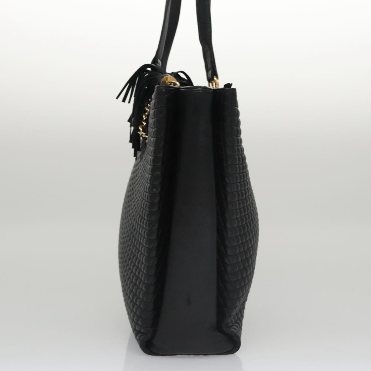 Bally Black Leather Shoulder Bag (Pre-Owned) Size ONE SIZE - 4 Thumbnail