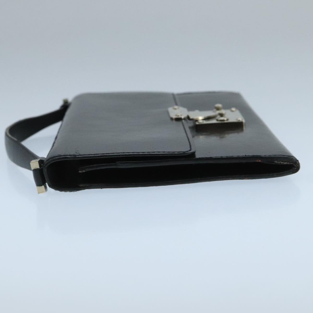Louis Vuitton Anushka Black Leather Clutch Bag (Pre-Owned) Size ONE SIZE - 4 Thumbnail
