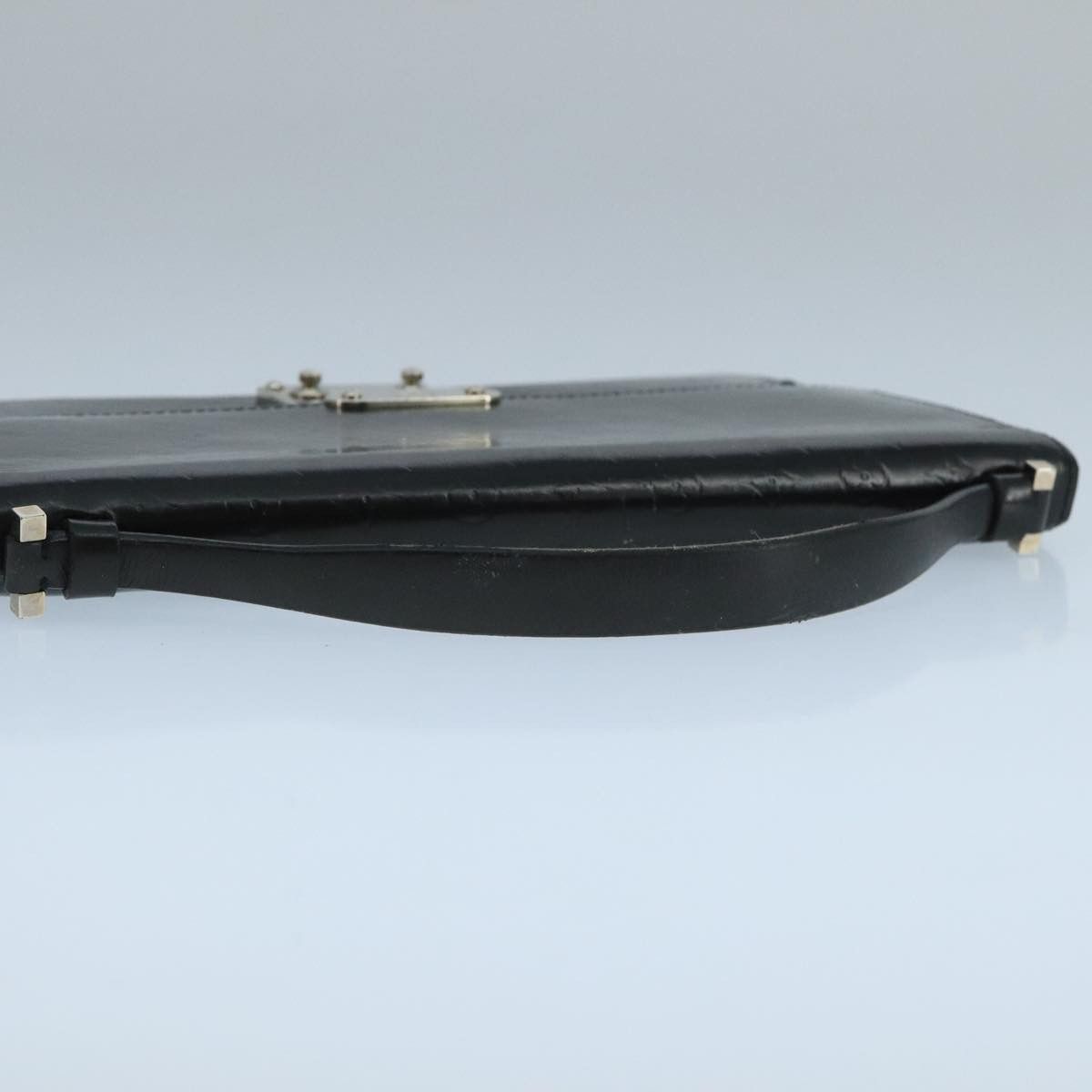 Louis Vuitton Anushka Black Leather Clutch Bag (Pre-Owned) Size ONE SIZE - 6 Thumbnail