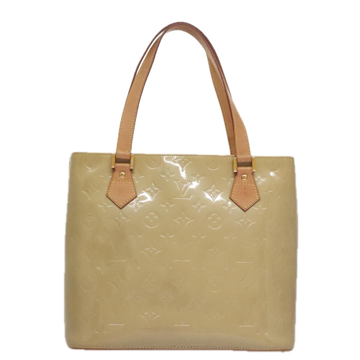 Louis Vuitton Houston Beige Patent Leather Handbag (Pre-Owned) Size ONE SIZE - 2 Thumbnail