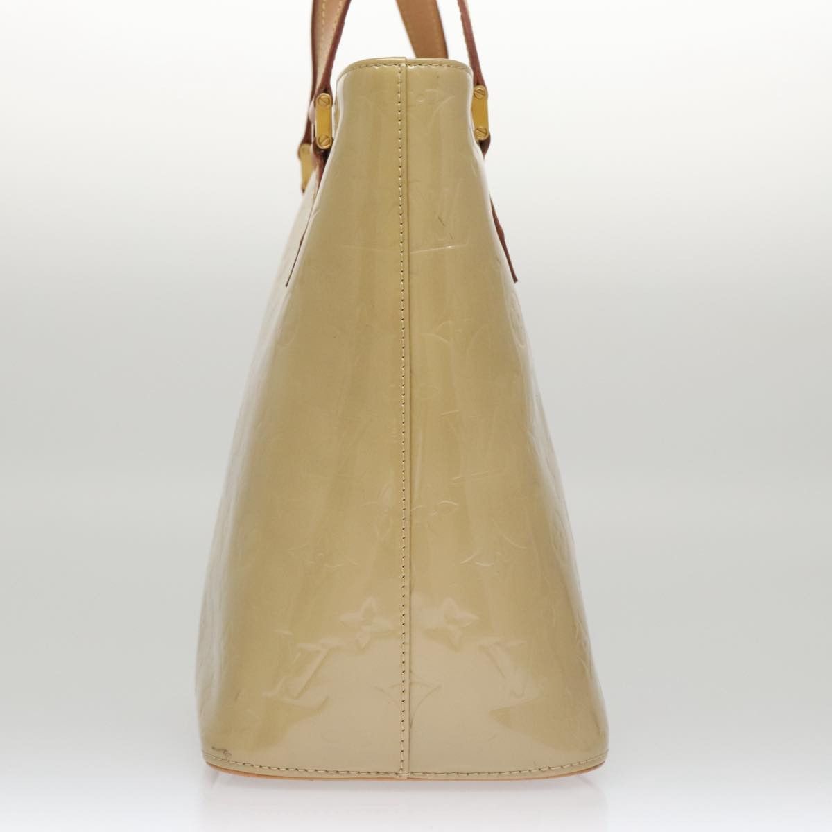 Louis Vuitton Houston Beige Patent Leather Handbag (Pre-Owned) Size ONE SIZE - 3 Thumbnail