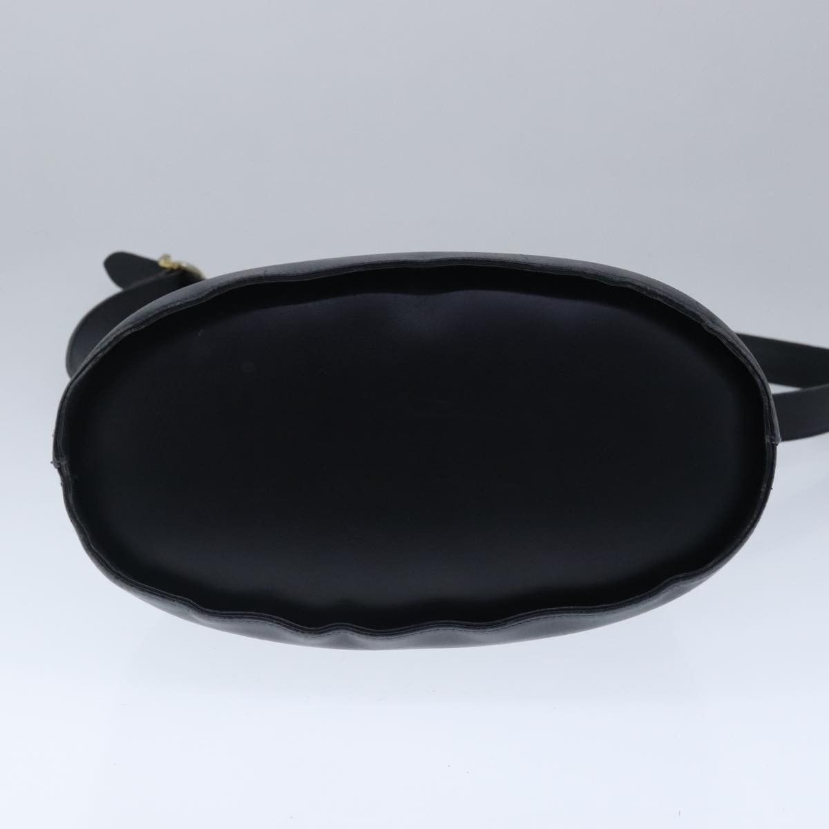 Salvatore Ferragamo Gancini Black Leather Shoulder Bag (Pre-Owned) Size ONE SIZE - 17 Thumbnail