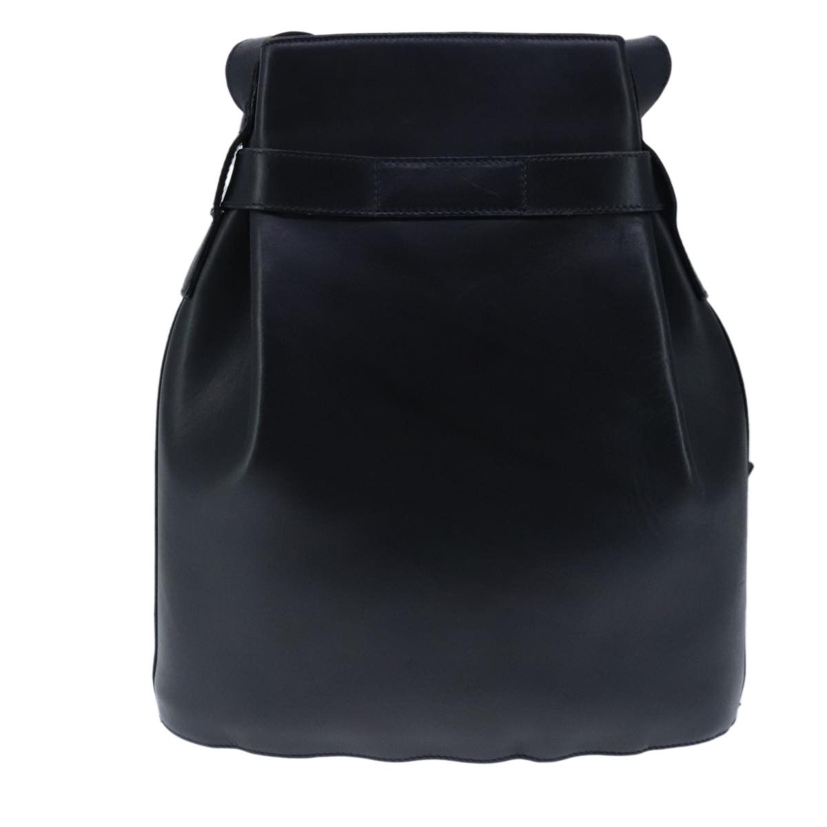 Salvatore Ferragamo Gancini Black Leather Shoulder Bag (Pre-Owned) Size ONE SIZE - 2 Thumbnail
