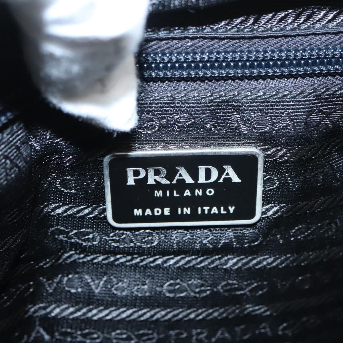 Prada Re-Nylon Grey Synthetic Tote Bag (Pre-Owned) Size ONE SIZE - 15 Thumbnail