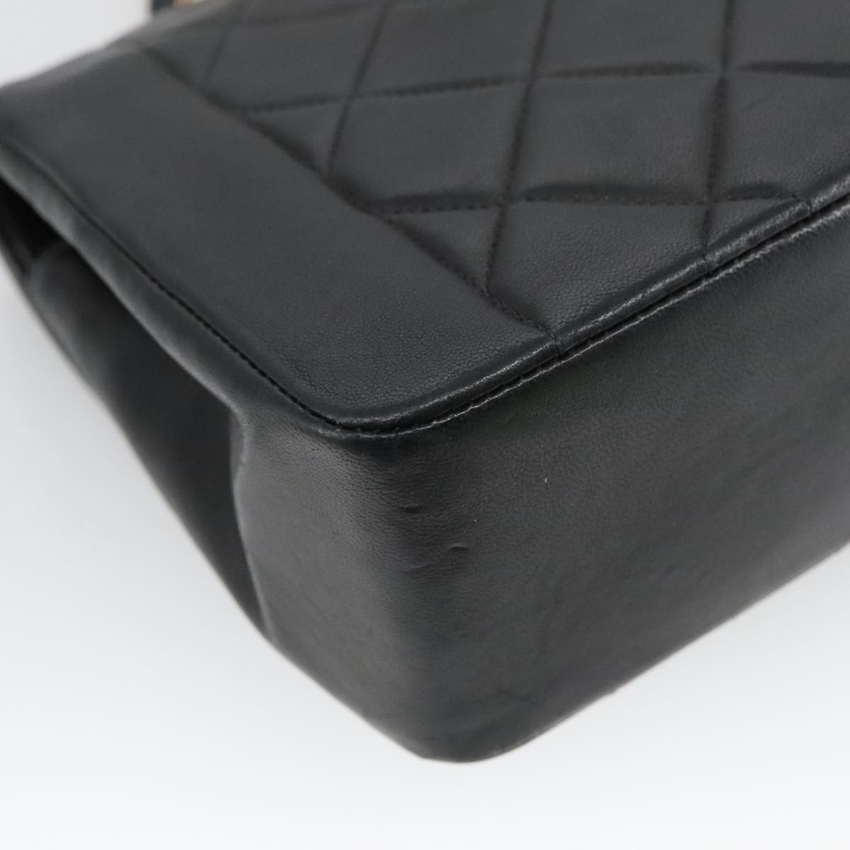 Chanel Diana Black Leather Shoulder Bag (Pre-Owned) Size ONE SIZE - 19 Thumbnail