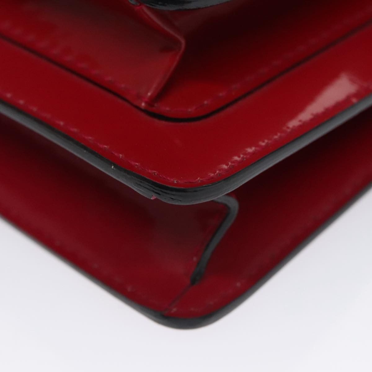 Louis Vuitton Monceau Red Patent Leather Handbag (Pre-Owned) Size ONE SIZE - 10 Thumbnail