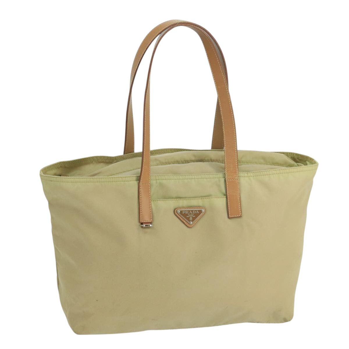 Prada Re-Nylon Beige Synthetic Tote Bag (Pre-Owned) Size ONE SIZE - 16 Thumbnail