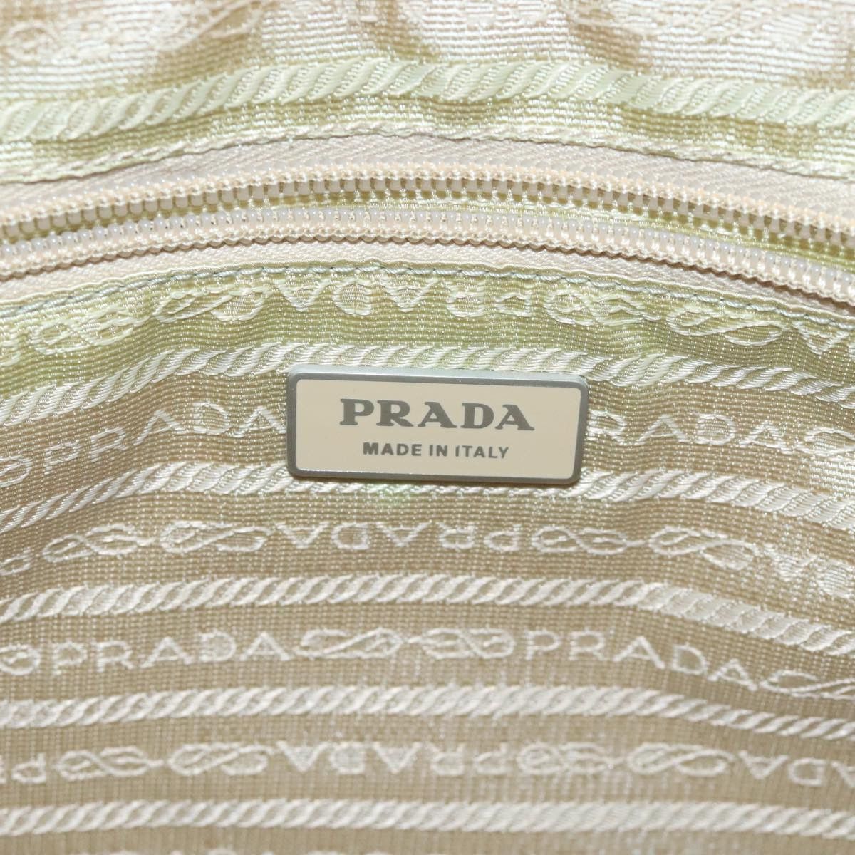 Prada Re-Nylon Beige Synthetic Tote Bag (Pre-Owned) Size ONE SIZE - 14 Thumbnail