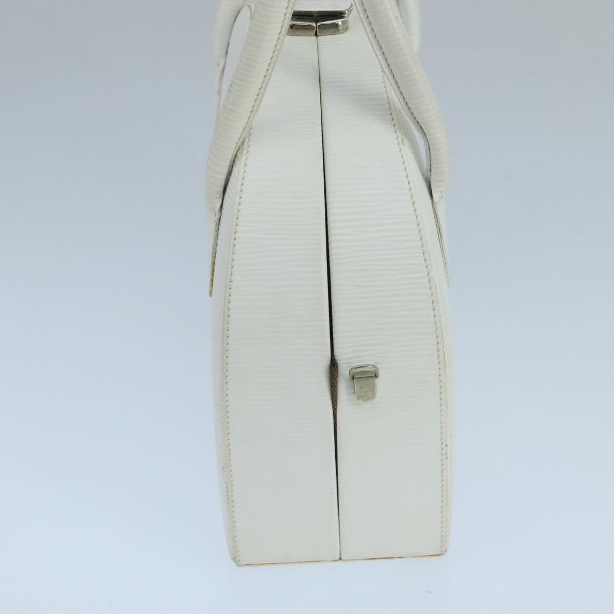 White Leather Handbag (Pre-Owned)