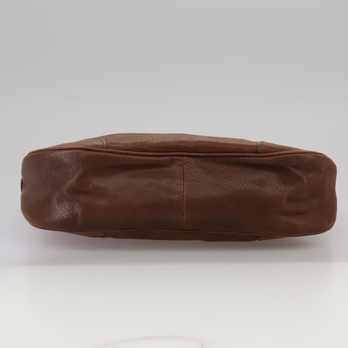 Prada Brown Leather Shoulder Bag (Pre-Owned) Size ONE SIZE - 20 Thumbnail
