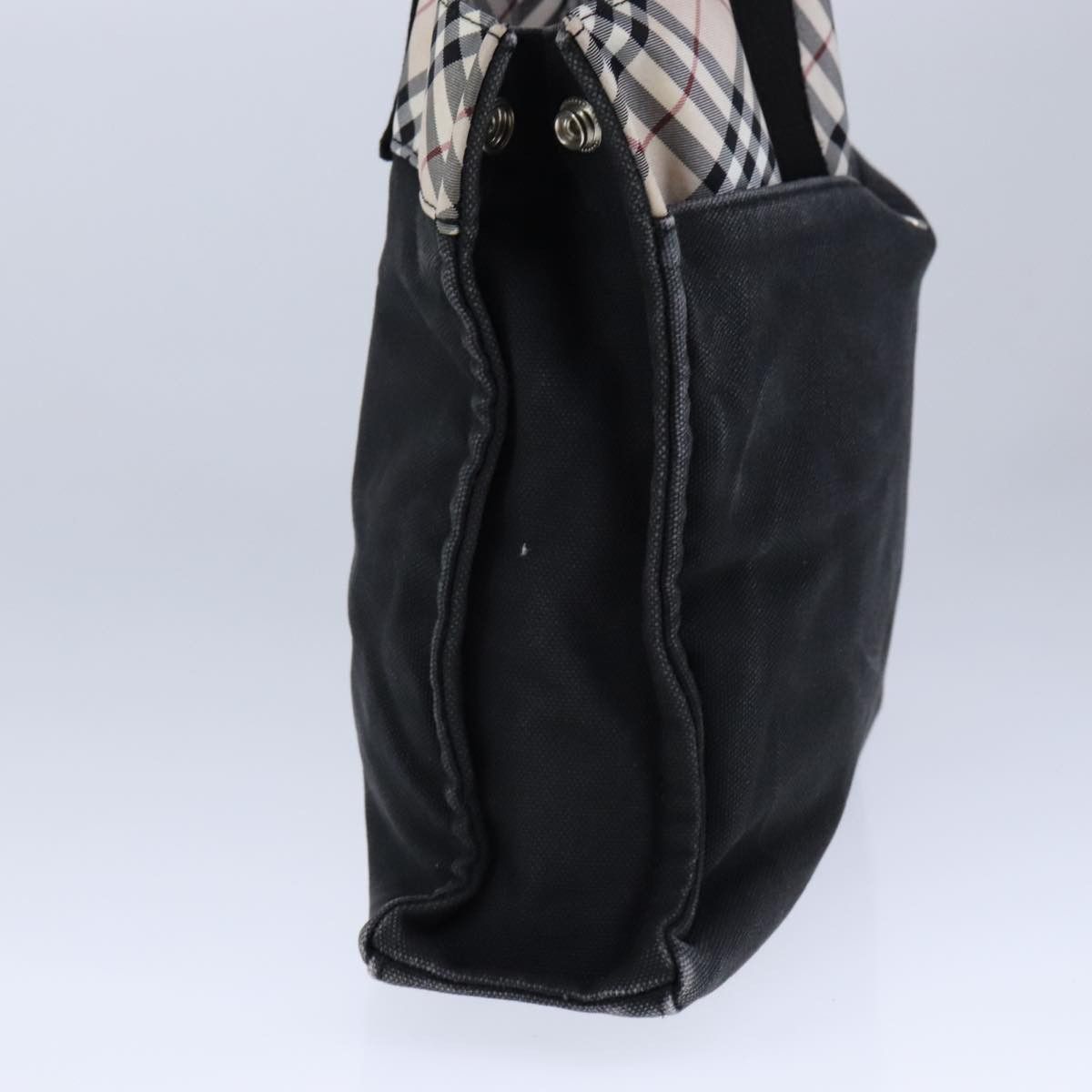 Burberry Blue Label Black Canvas Tote Bag (Pre-Owned) Size ONE SIZE - 3 Thumbnail