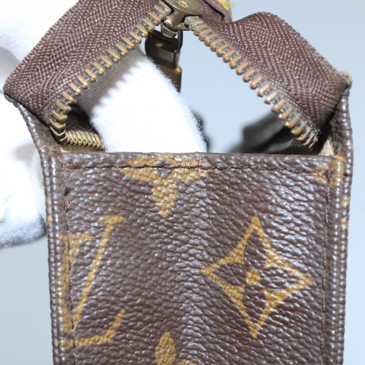 Louis Vuitton Trousse De Toilette 18 Brown Canvas Clutch Bag (Pre-Owned) Size ONE SIZE - 9 Thumbnail