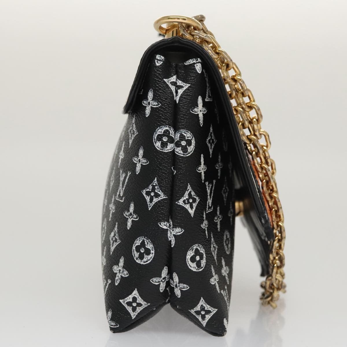 Louis Vuitton Black Canvas Shoulder Bag (Pre-Owned) Size ONE SIZE - 4 Thumbnail