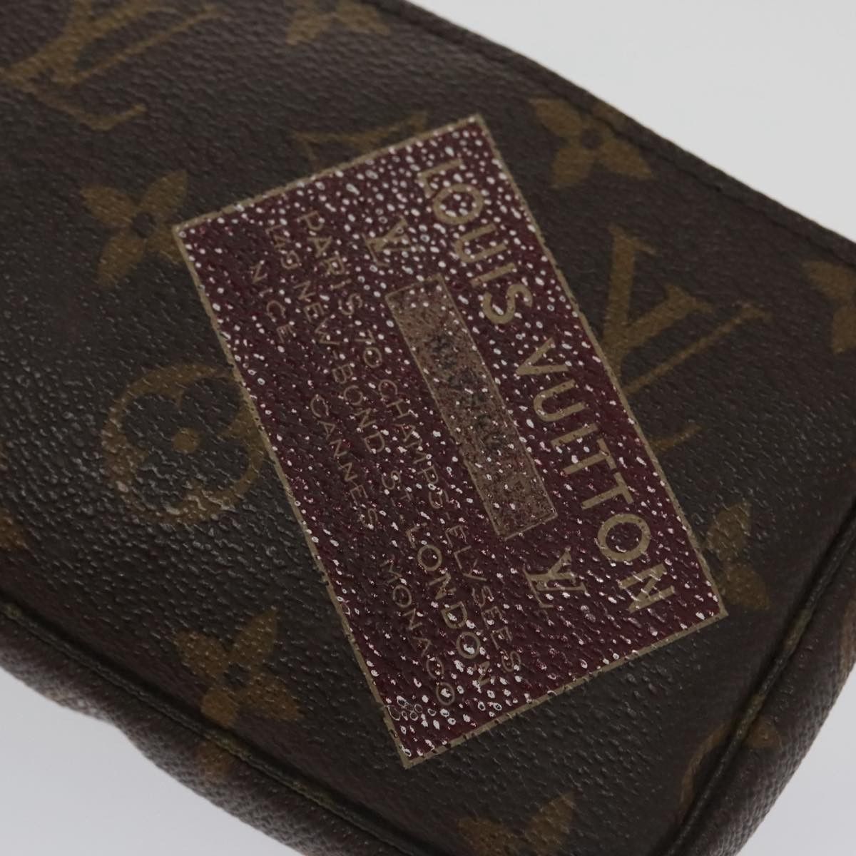 Louis Vuitton Pochette Accessoire Brown Canvas Clutch Bag (Pre-Owned) Size ONE SIZE - 13 Thumbnail