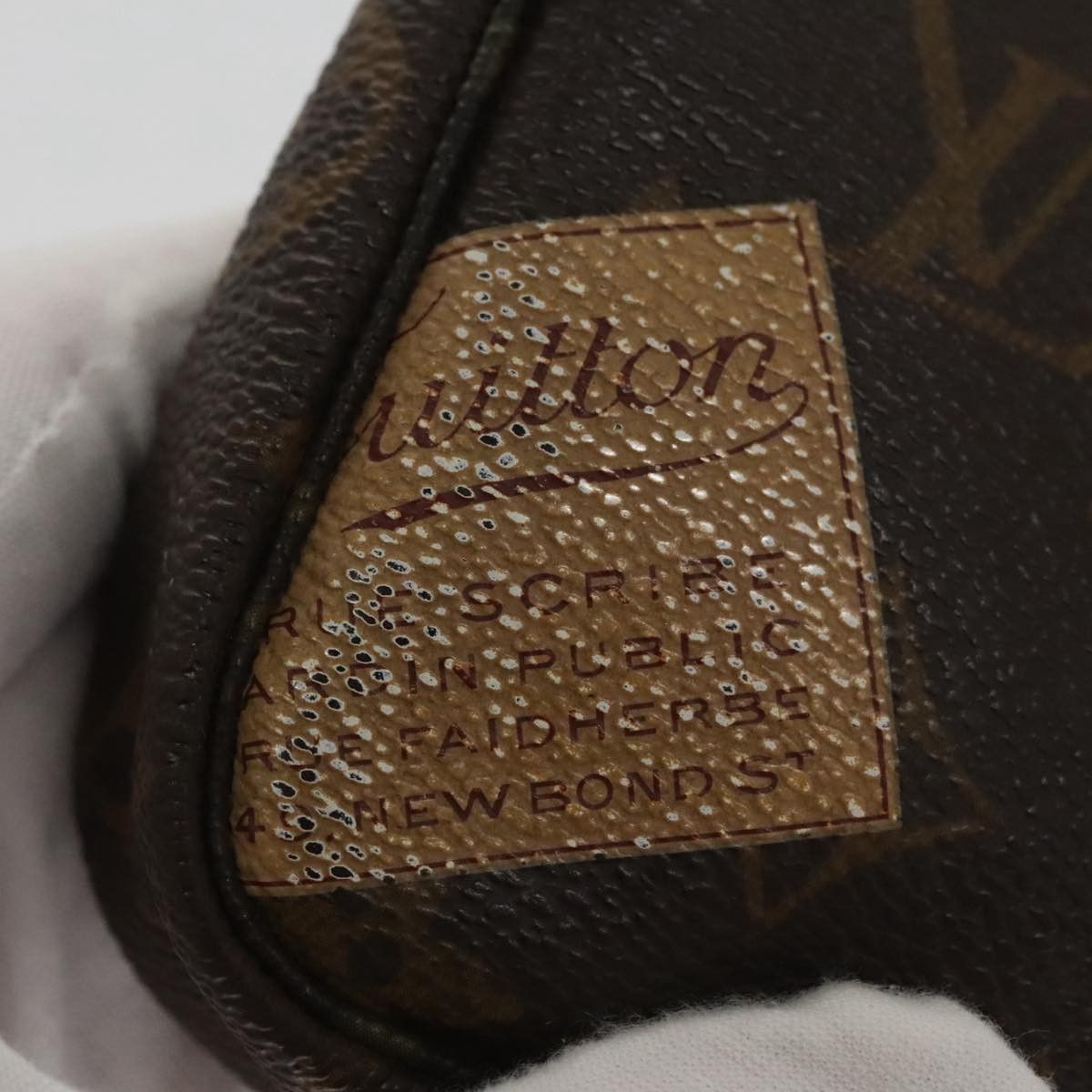 Louis Vuitton Pochette Accessoire Brown Canvas Clutch Bag (Pre-Owned) Size ONE SIZE - 14 Thumbnail
