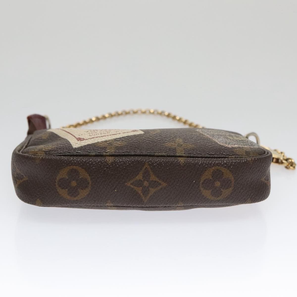 Louis Vuitton Pochette Accessoire Brown Canvas Clutch Bag (Pre-Owned) Size ONE SIZE - 8 Thumbnail