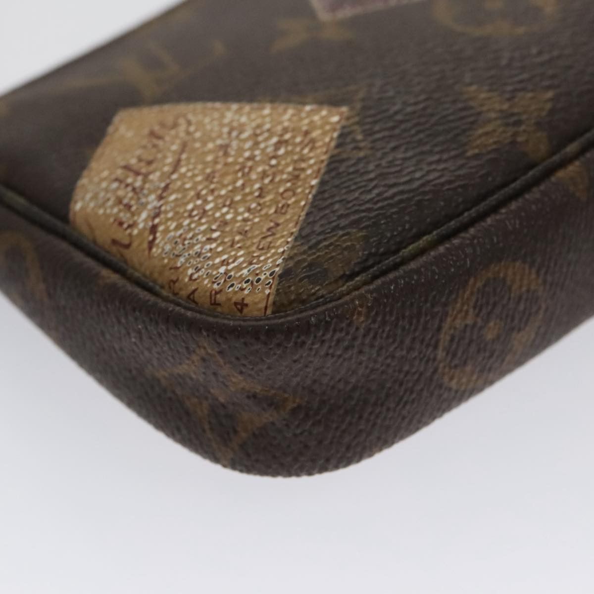 Louis Vuitton Pochette Accessoire Brown Canvas Clutch Bag (Pre-Owned) Size ONE SIZE - 11 Thumbnail