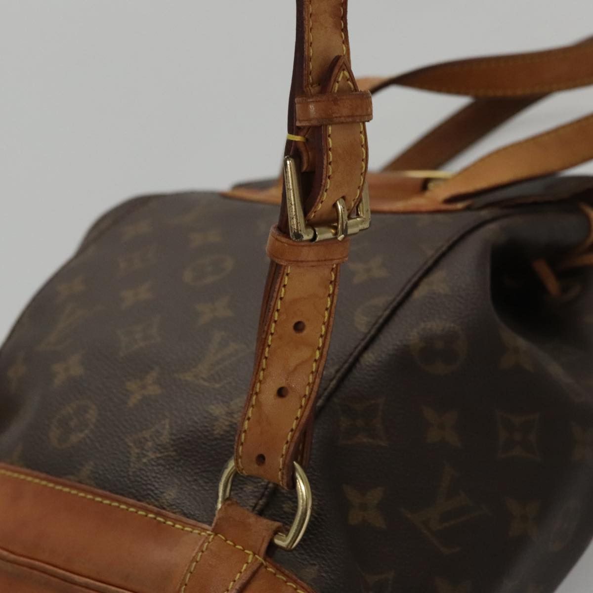 Louis Vuitton Montsouris Mm Brown Canvas Backpack Bag (Pre-Owned) Size ONE SIZE - 10 Thumbnail