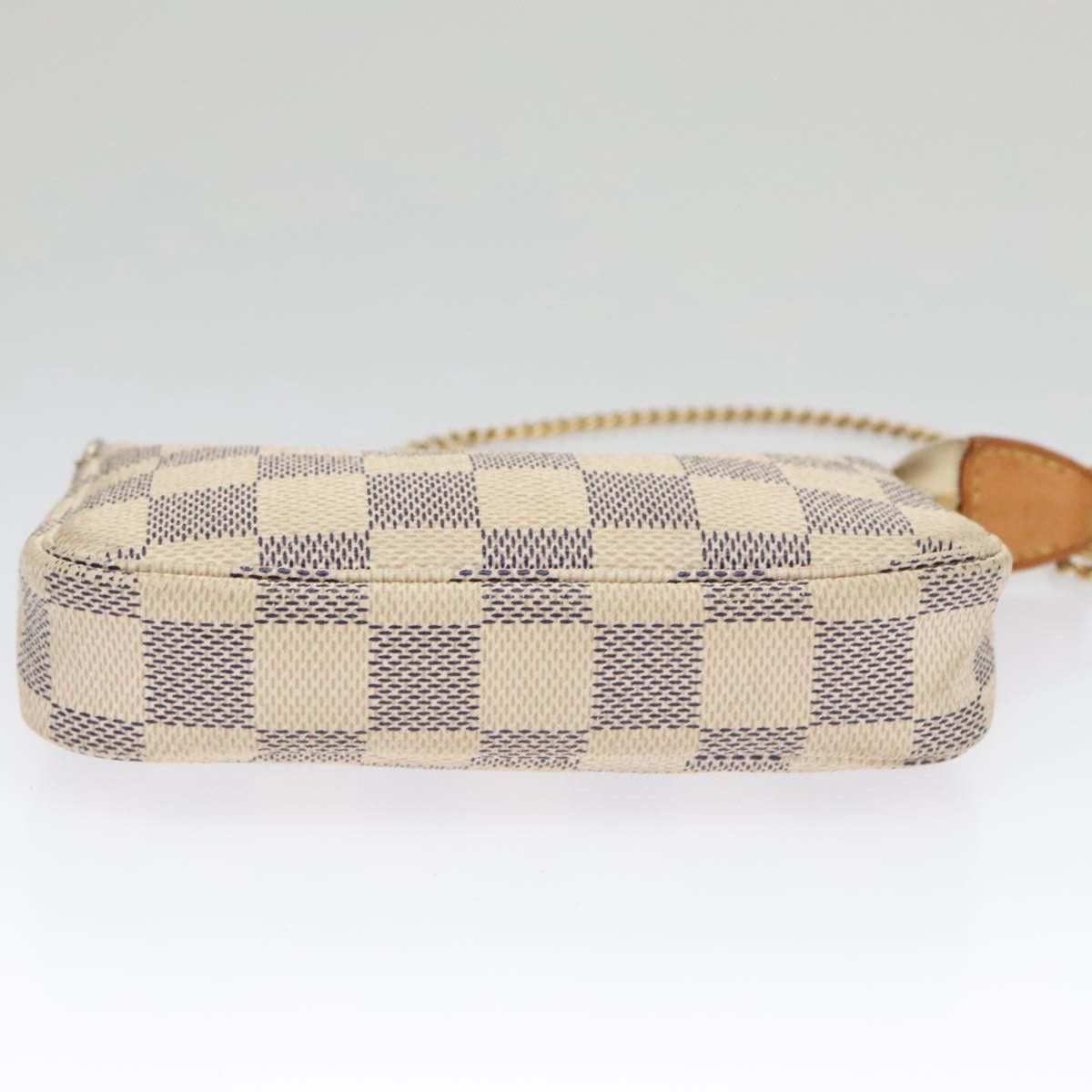 Pochette Accessoire White Canvas Handbag (Pre-Owned)