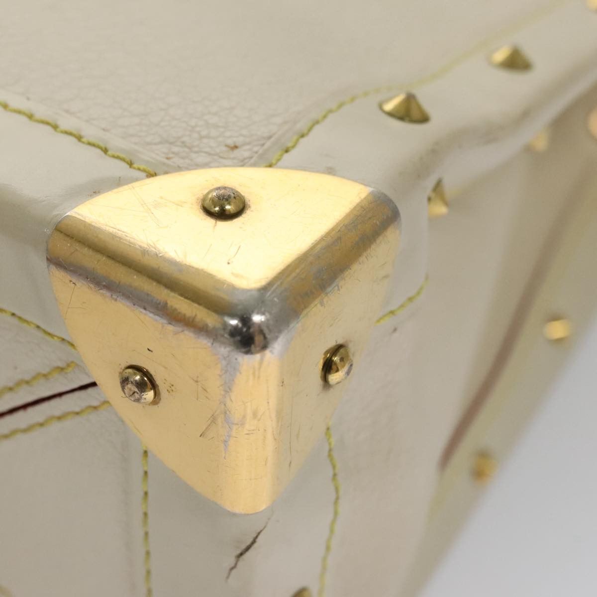 Louis Vuitton Fabuleux Beige Leather Handbag (Pre-Owned) Size ONE SIZE - 8 Thumbnail