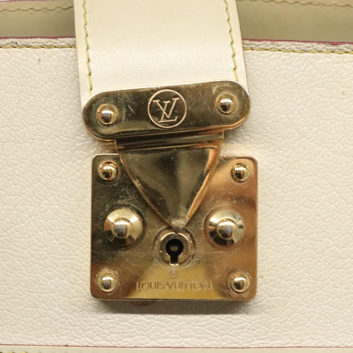 Louis Vuitton Fabuleux Beige Leather Handbag (Pre-Owned) Size ONE SIZE - 14 Thumbnail