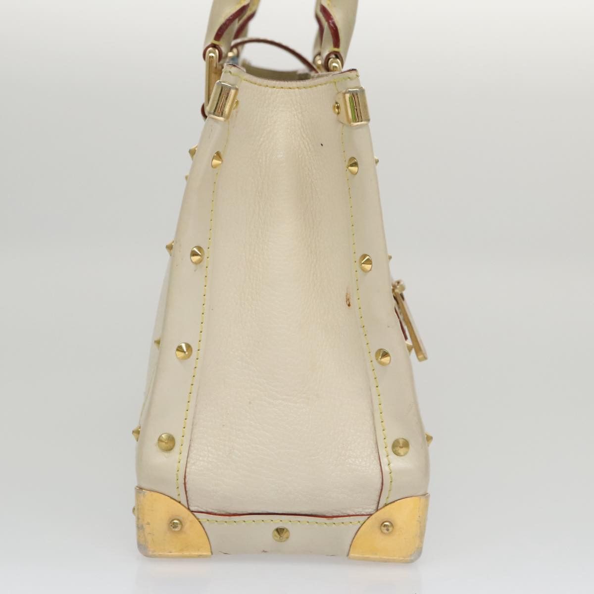 Louis Vuitton Fabuleux Beige Leather Handbag (Pre-Owned) Size ONE SIZE - 4 Thumbnail