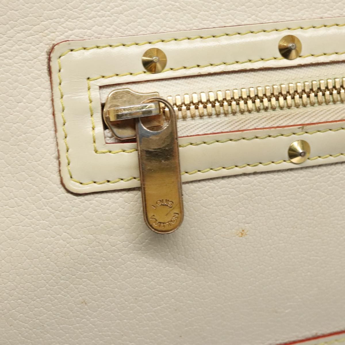 Louis Vuitton Fabuleux Beige Leather Handbag (Pre-Owned) Size ONE SIZE - 12 Thumbnail