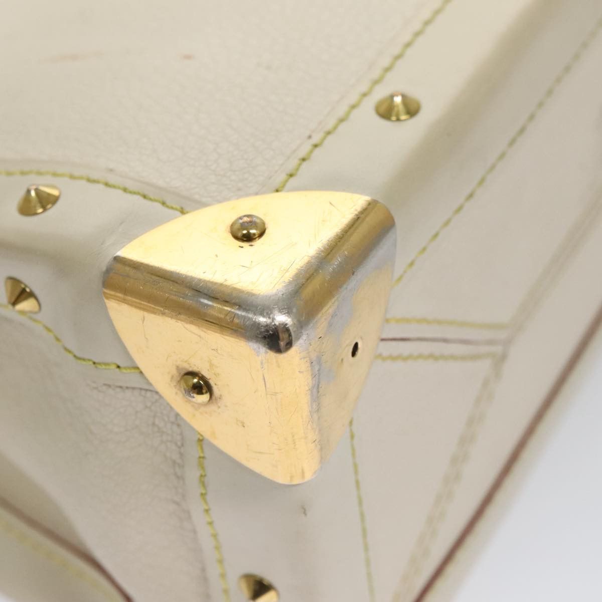Louis Vuitton Fabuleux Beige Leather Handbag (Pre-Owned) Size ONE SIZE - 9 Thumbnail