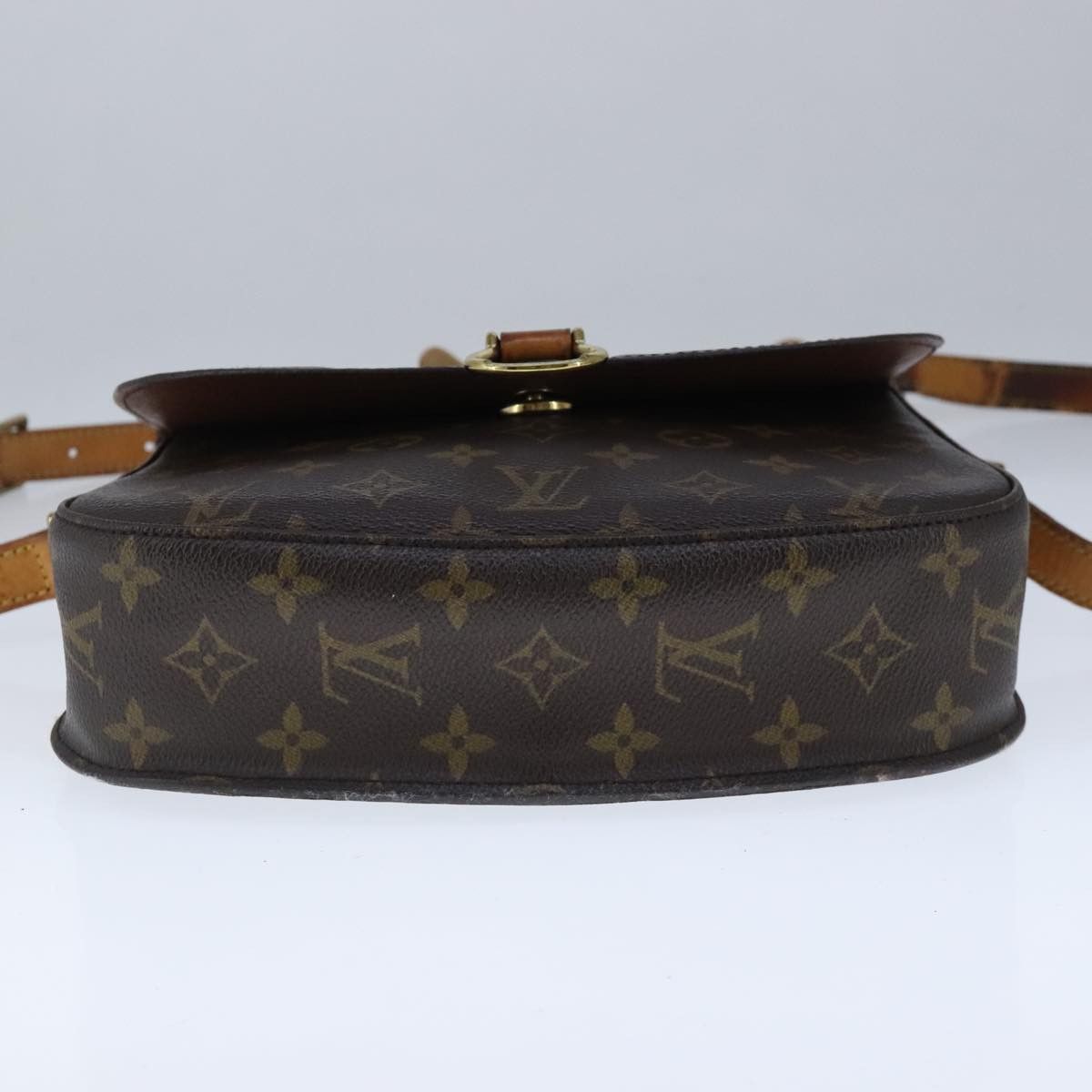 Louis Vuitton Saint Cloud Brown Canvas Shoulder Bag (Pre-Owned) Size ONE SIZE - 8 Thumbnail
