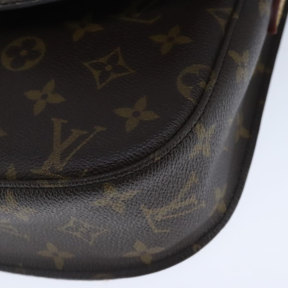 Louis Vuitton Saint Cloud Brown Canvas Shoulder Bag (Pre-Owned) Size ONE SIZE - 9 Thumbnail
