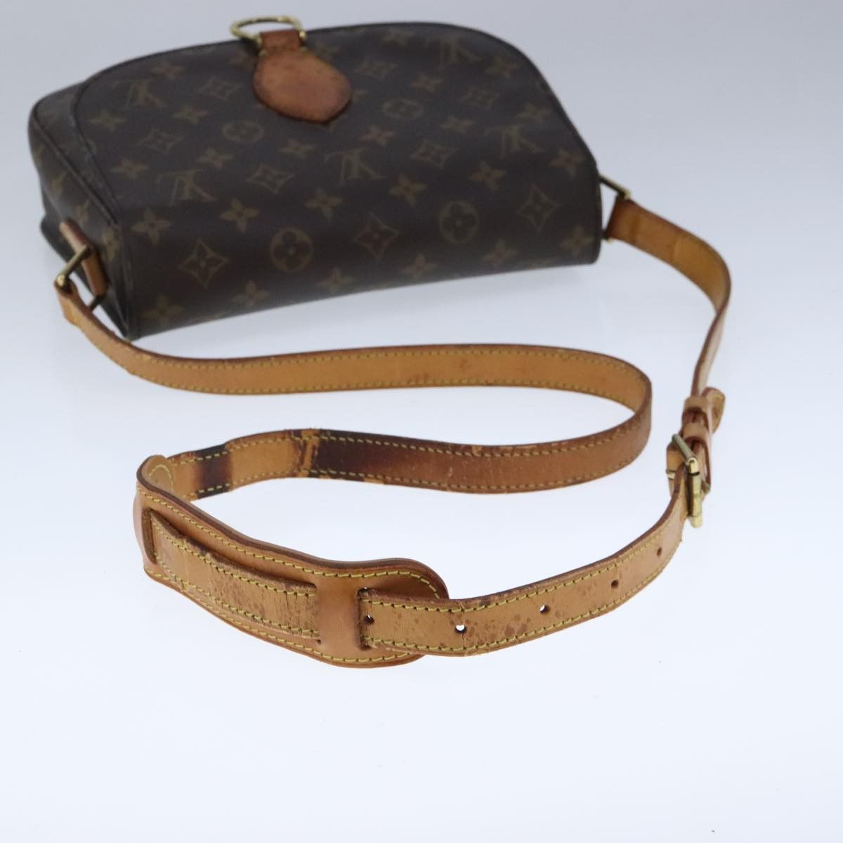 Louis Vuitton Saint Cloud Brown Canvas Shoulder Bag (Pre-Owned) Size ONE SIZE - 6 Thumbnail